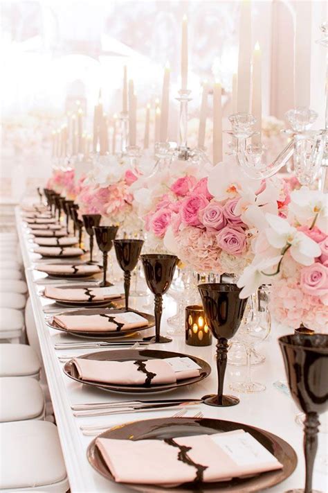 chanel inspired wedding decor